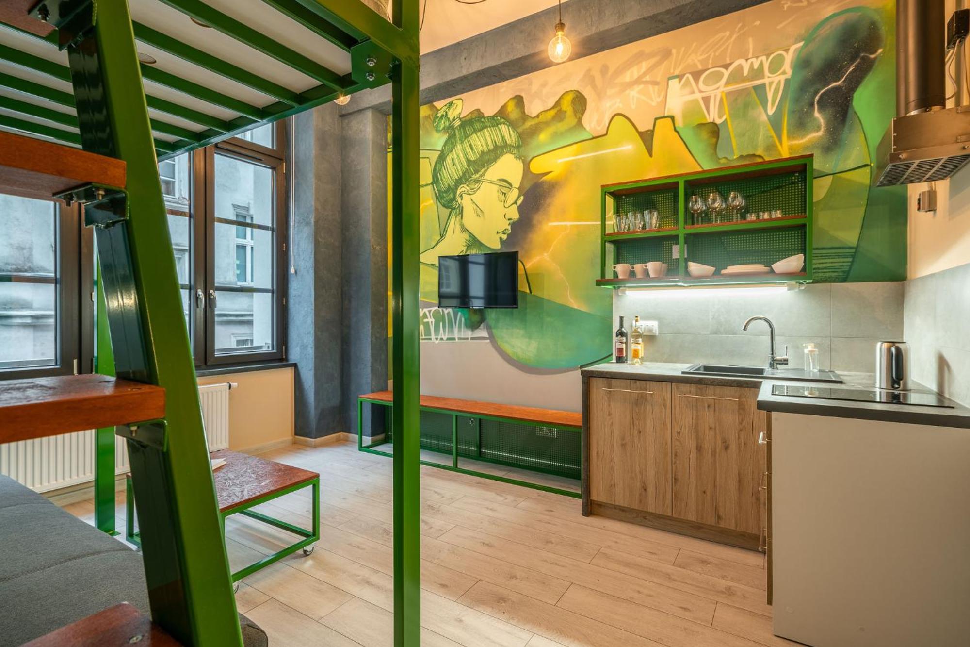Graffiti Apartments Wroclaw Ngoại thất bức ảnh