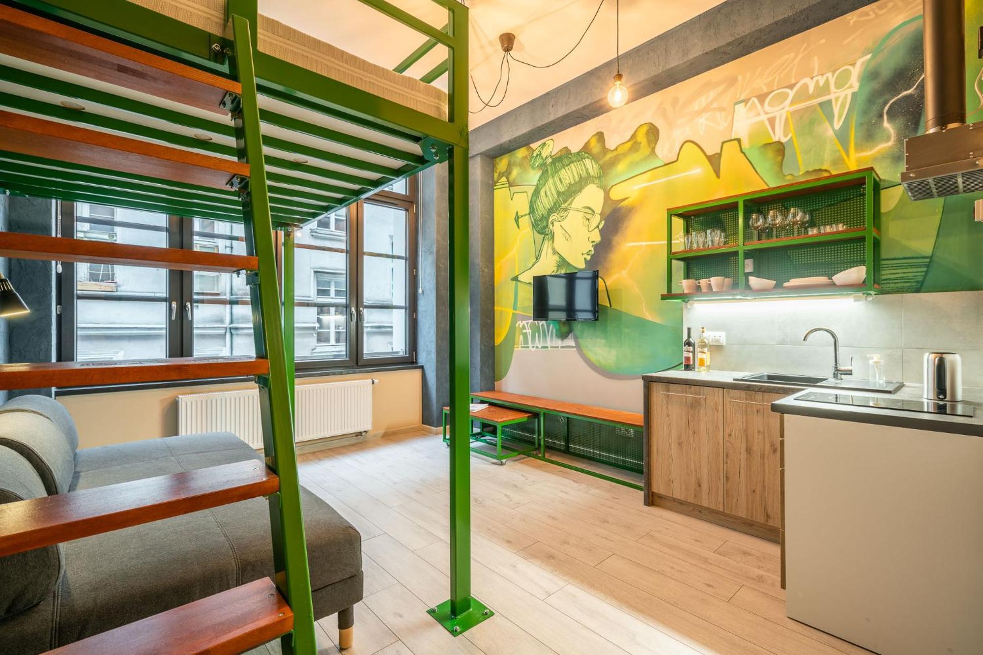 Graffiti Apartments Wroclaw Ngoại thất bức ảnh