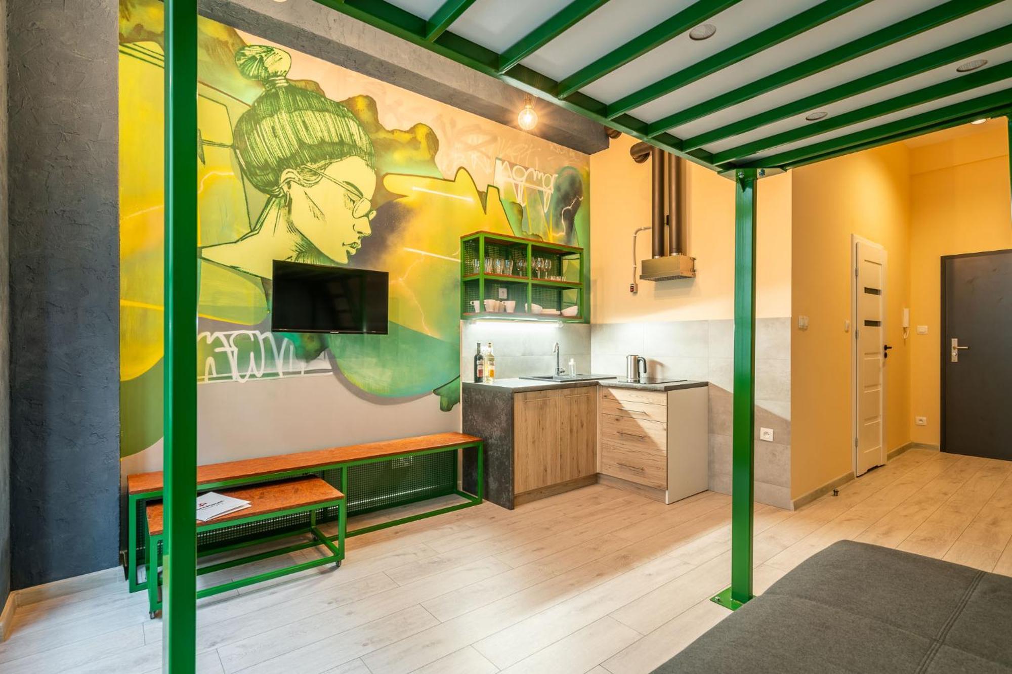Graffiti Apartments Wroclaw Ngoại thất bức ảnh